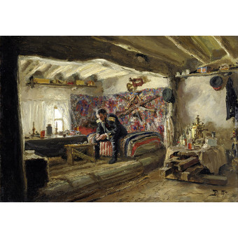 РЕПРОДУКЦИИ НА КАРТИНИ Щабът на Русчукския отряд (1877)